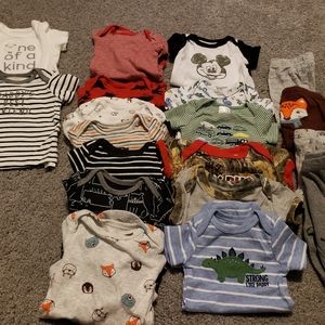 19 Piece Lot of Boys Newborn